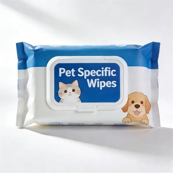 Șervețele specifice animalelor de companie